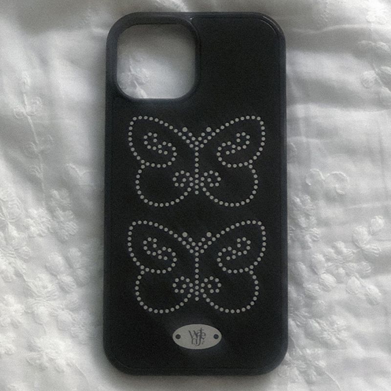 WATERJEAN（ウォータージン）の「[MADE] Butterfly case (black)（Smartphone Accessories）」