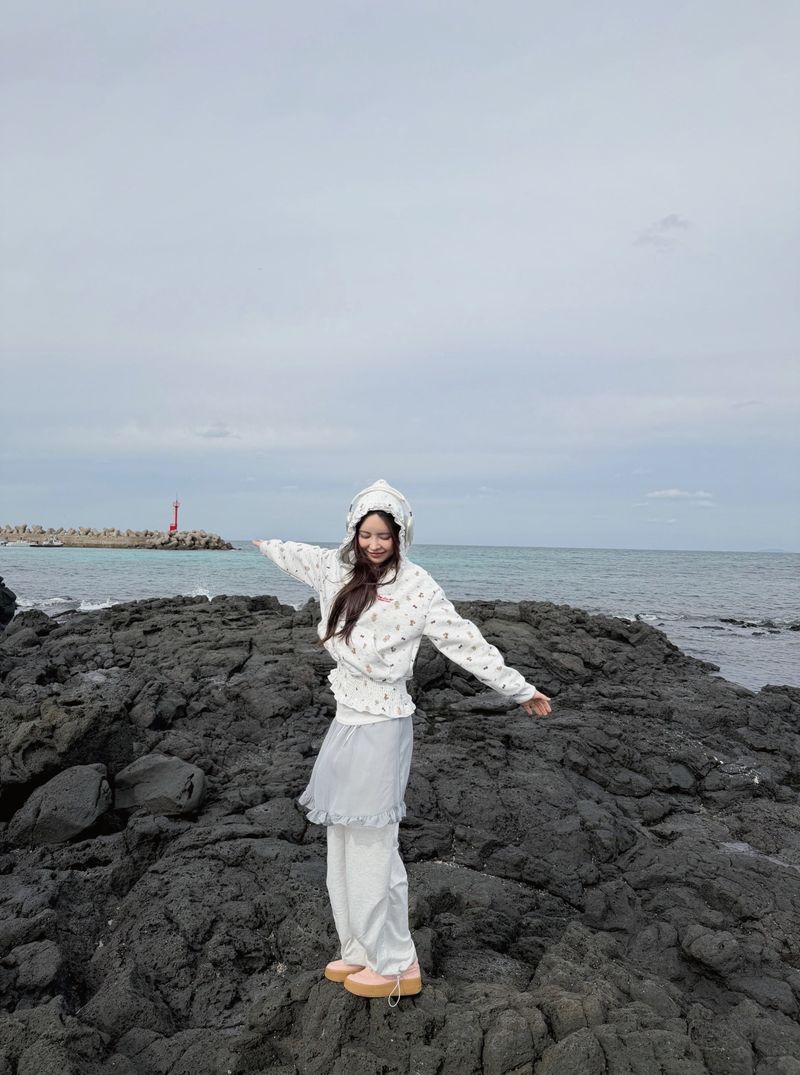 Chiffon Wrap Layered Banding Pants