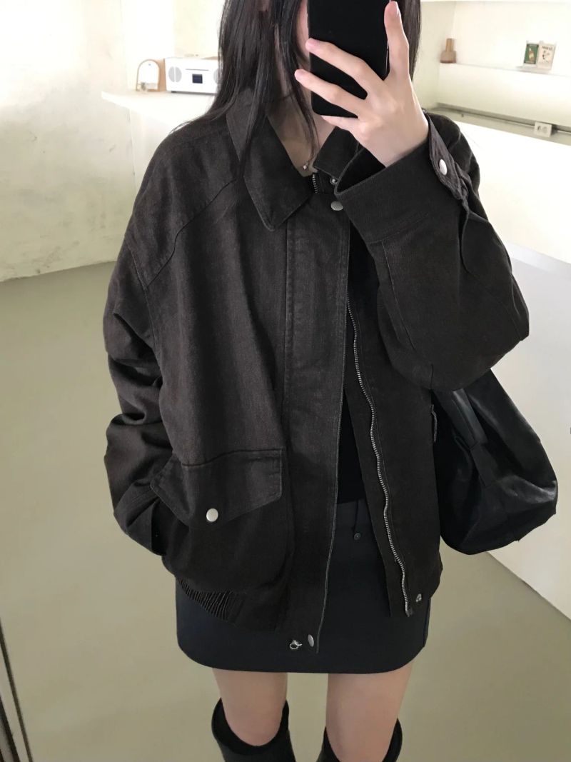 Claire Cotton Washed Jacket (3 colors)