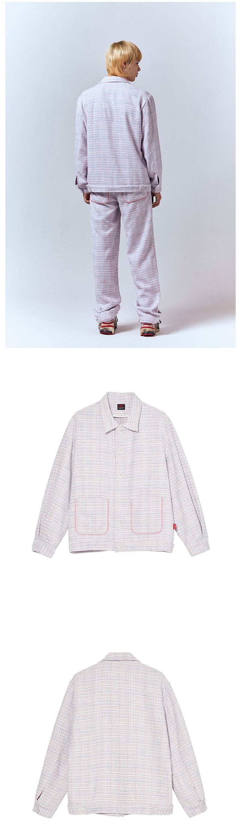 LIBERTY TWEED JACKET [PINK]