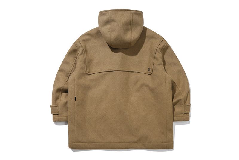 WOOL BLEND OVERSIZE DUFFLE COAT