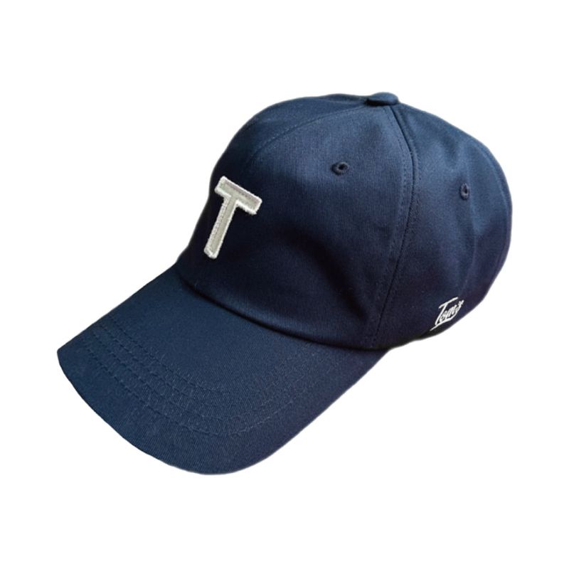 TOM'S BIRTHDAY（トムズバースデー）の「TBD T-logo ball cap NAVY（Hats）」