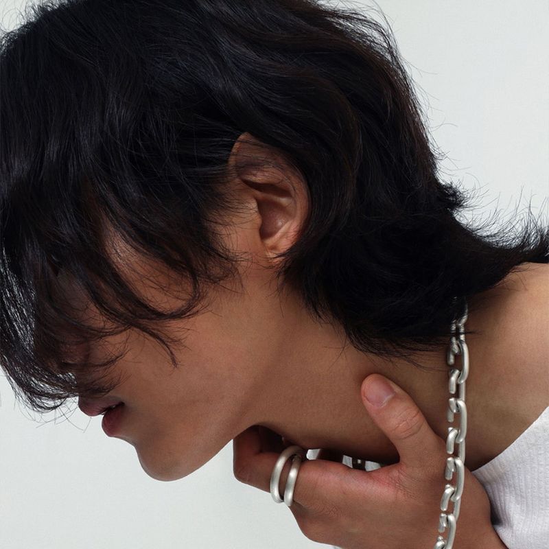 【MADE】 Men’s two lines ring matt