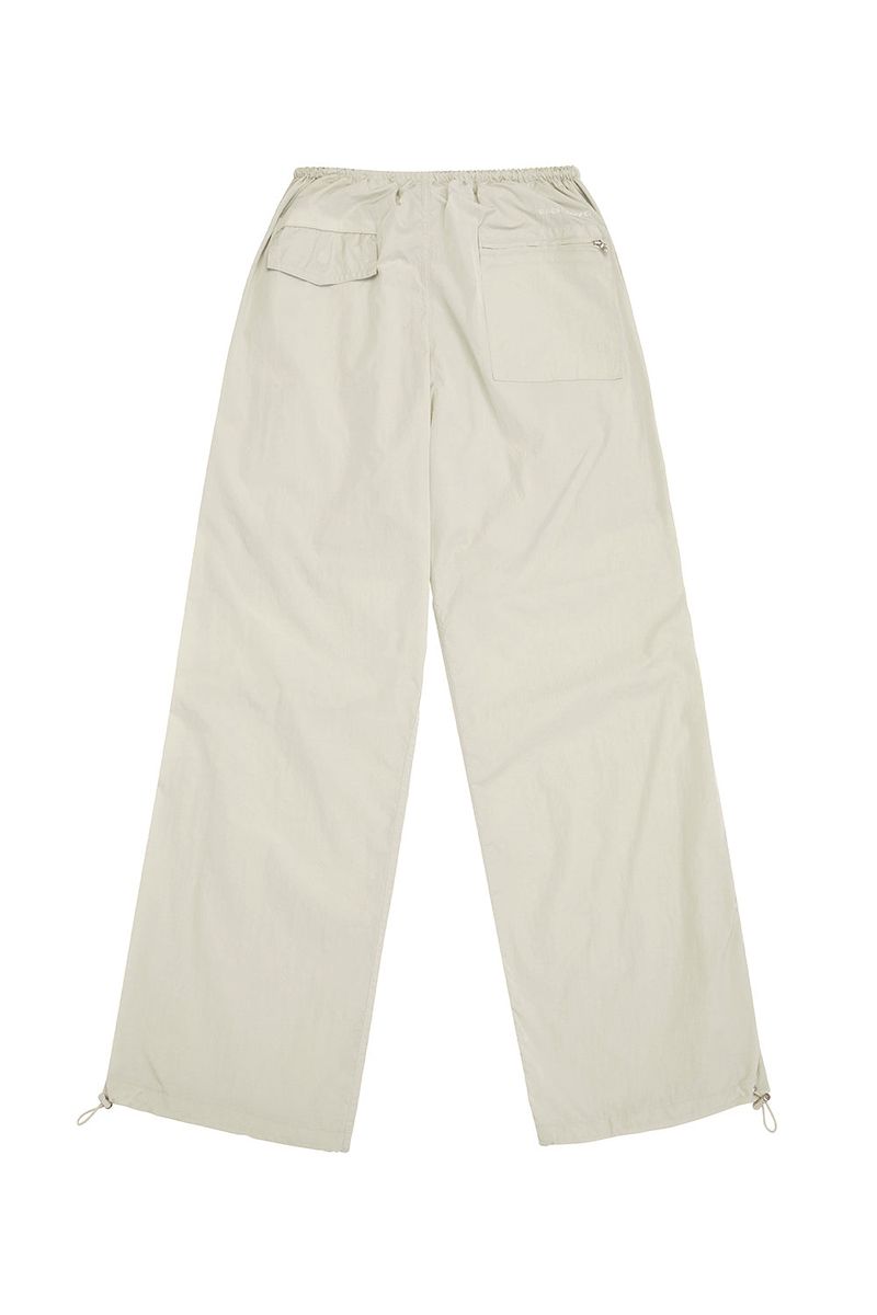HIDDEN BUTTON PANTS_ BEIGE