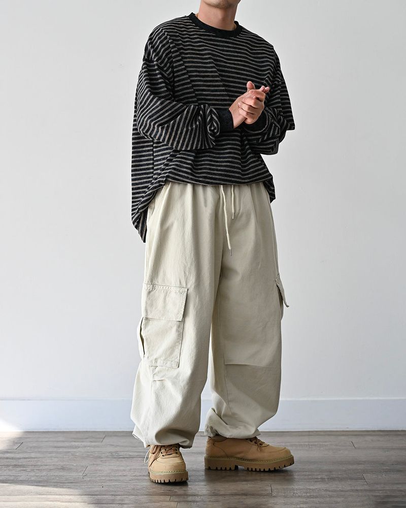 SPM PEACH COTTON CARGO PANTS