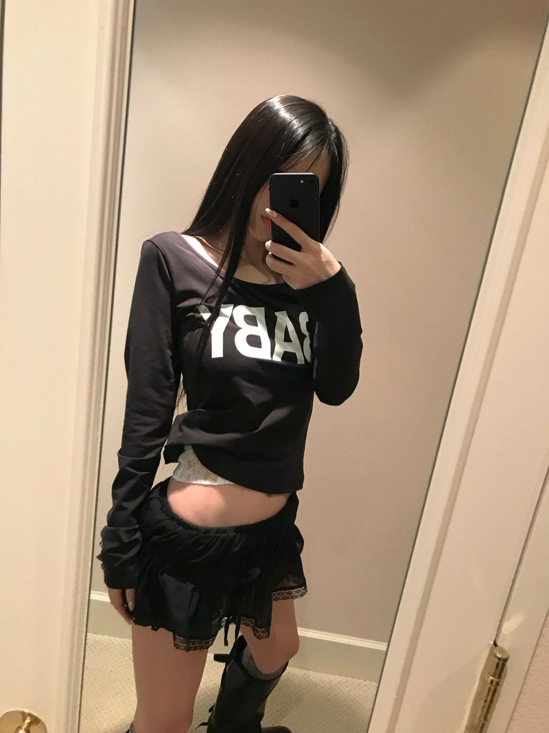 glitter-baby tight top(4 color )
