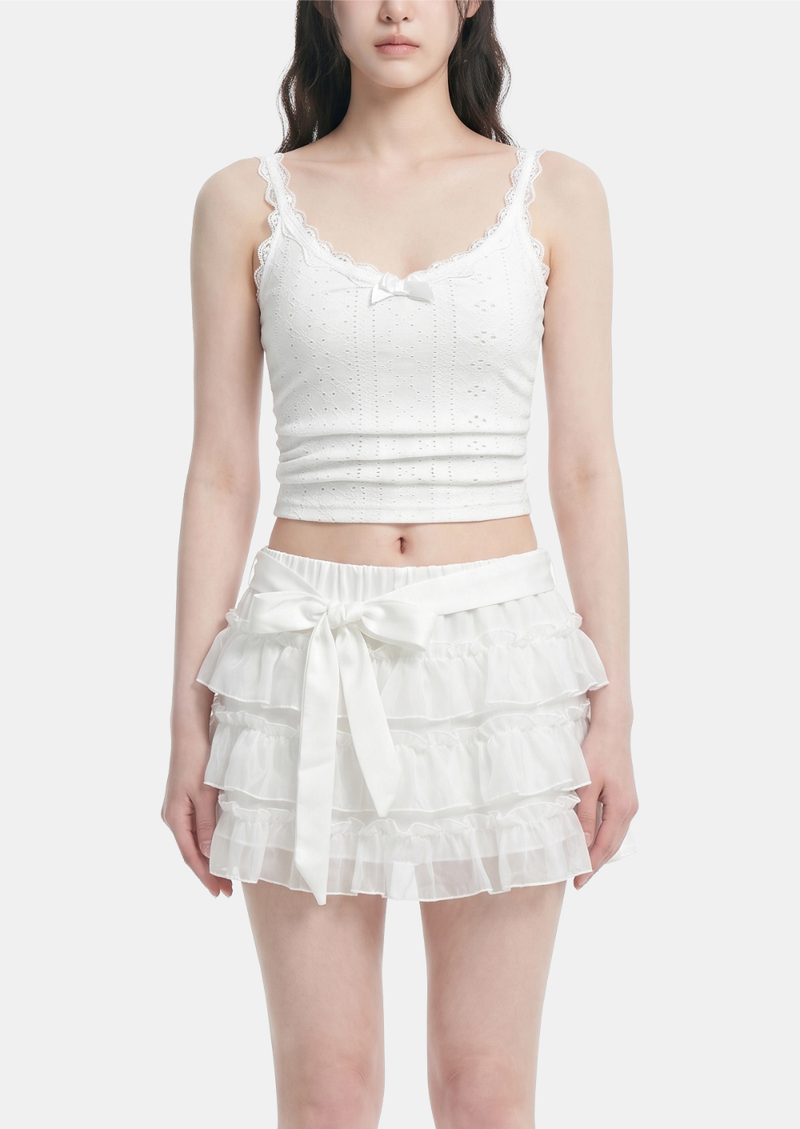 Nelle Chiffon Ruffle Skirt