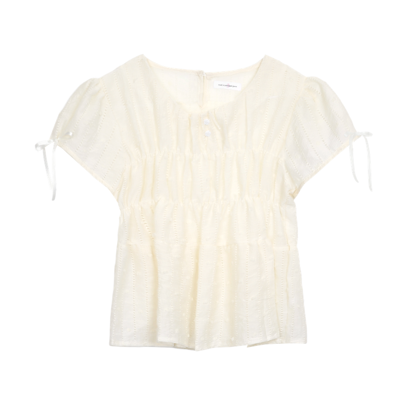 POLKA ROSE BLOUSE (2 colors)