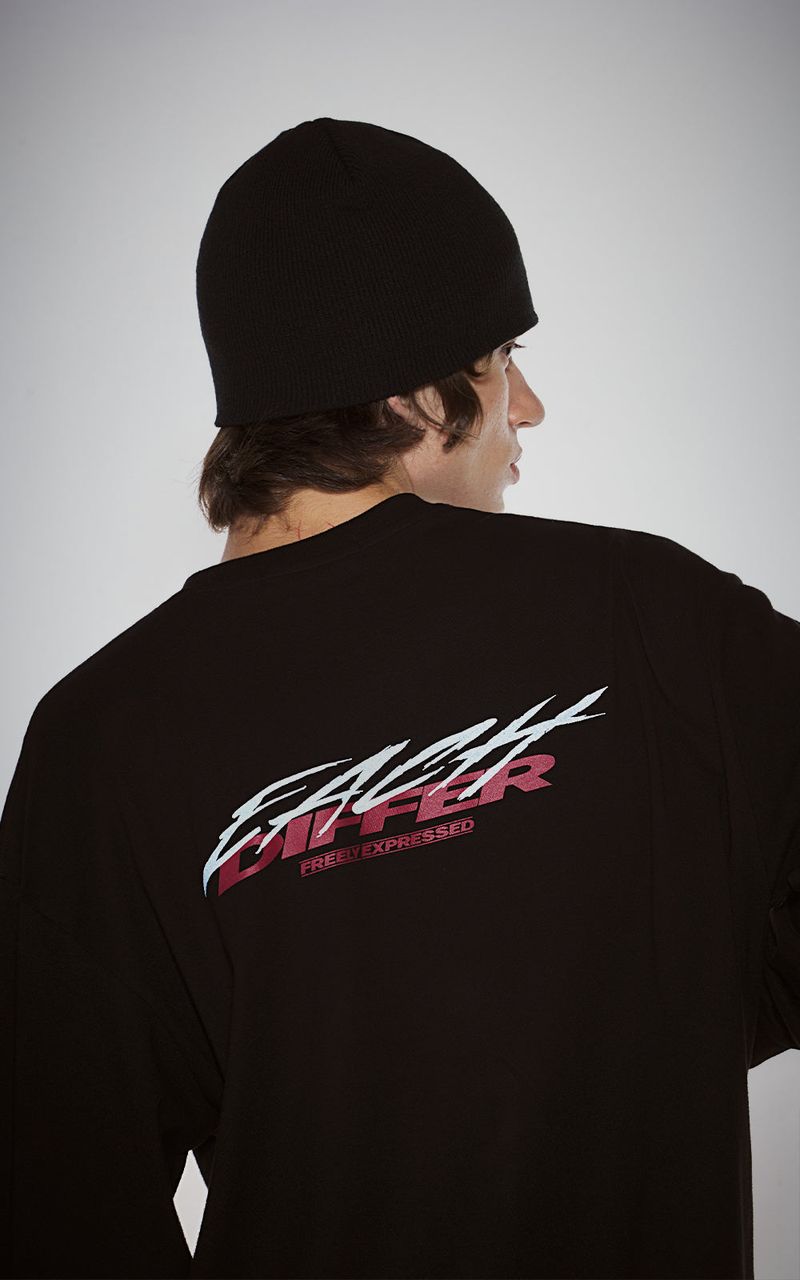 GRAFFITI LONG SLEEVE_BLACK