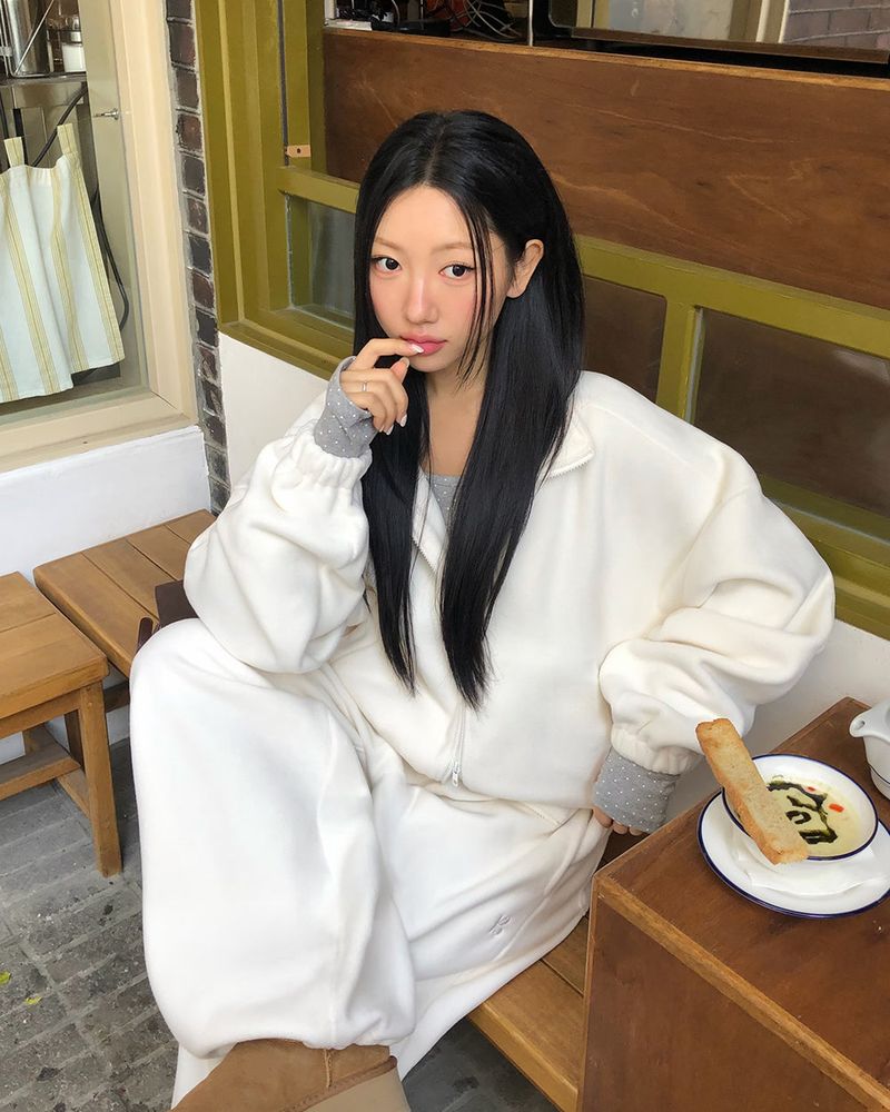 [ORIGINAL] WINDY ZIP-UP FLEECE SET