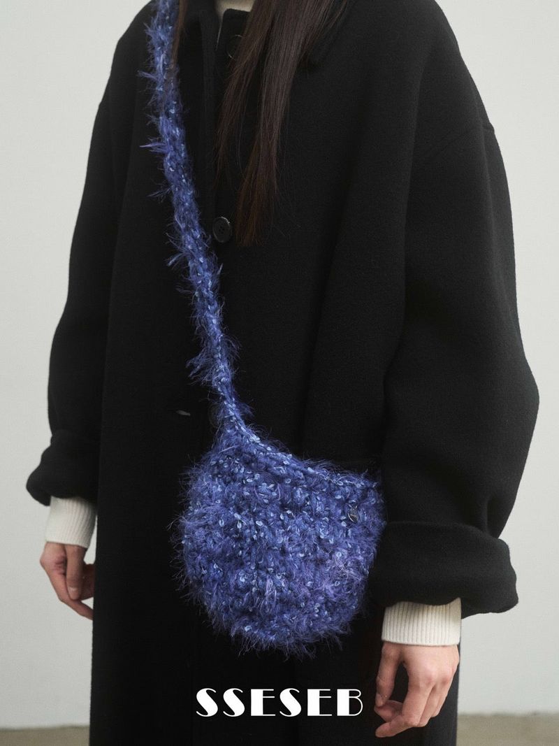 SSESEB(セセブ)の「Hairy Mini Bag - Blue(Bags)」