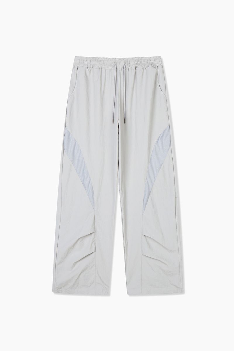 Wind-cut mesh nylon pants