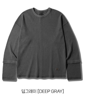 26SS★ Welldone Waffle Long Sleeve