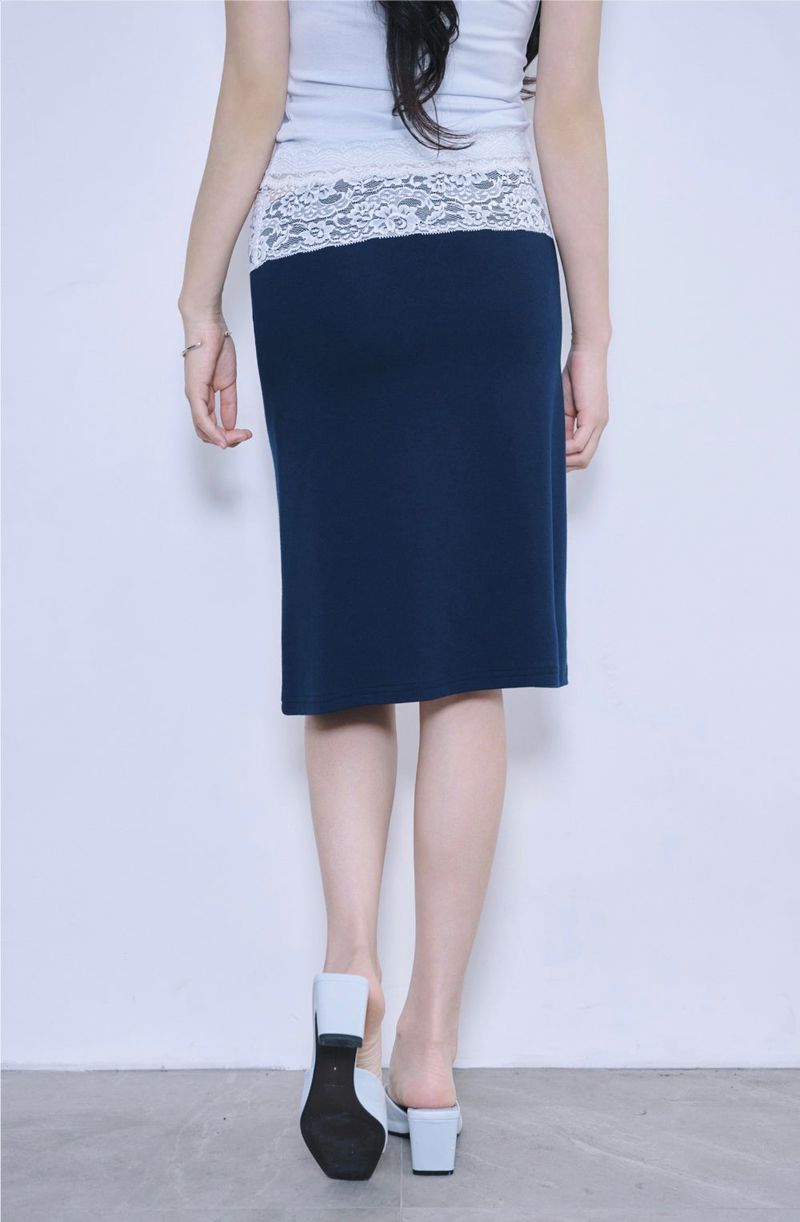 [MADE] Sherry Lace Midi Skirt