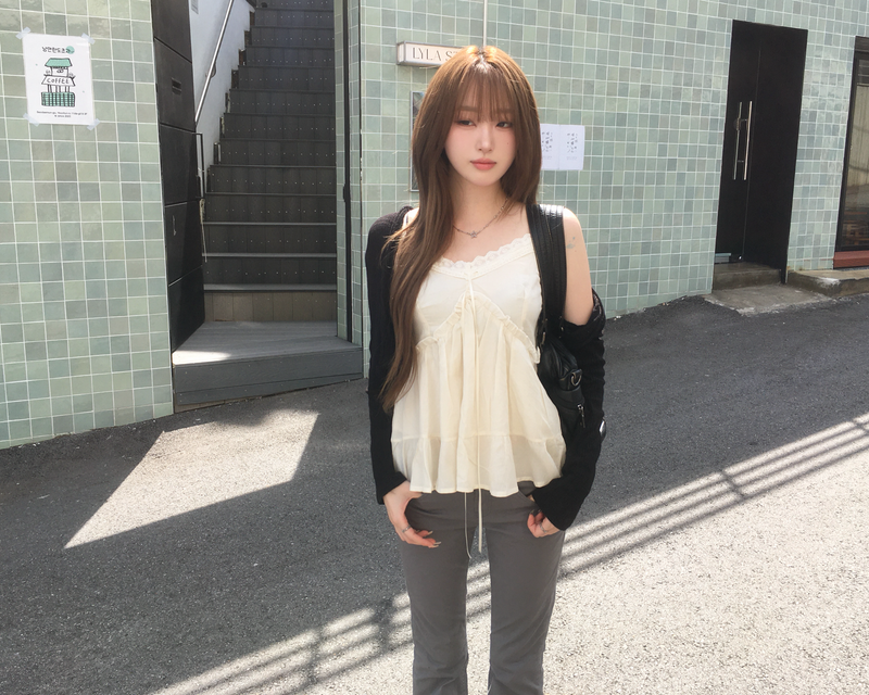 Frill lovely blouse
