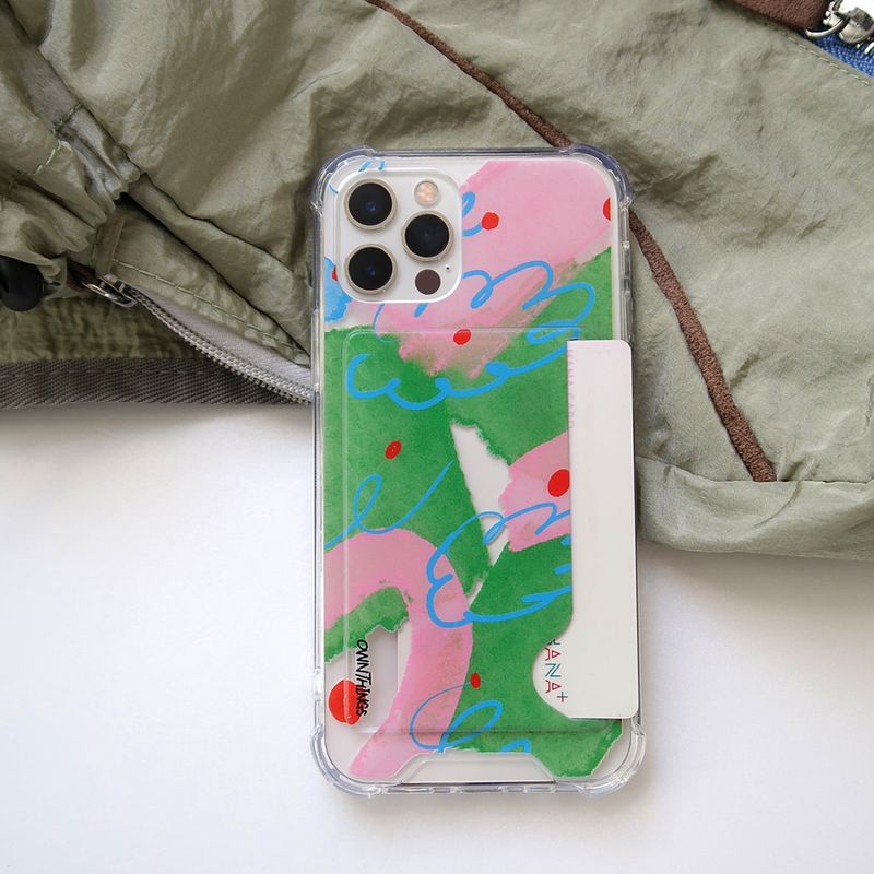 [MADE] flora card case (jelly hard)