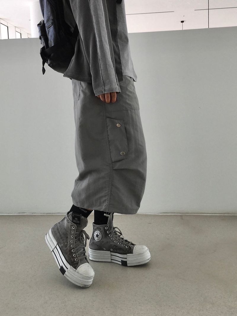 Pore Rivet 8-part Bermuda Pants 3C