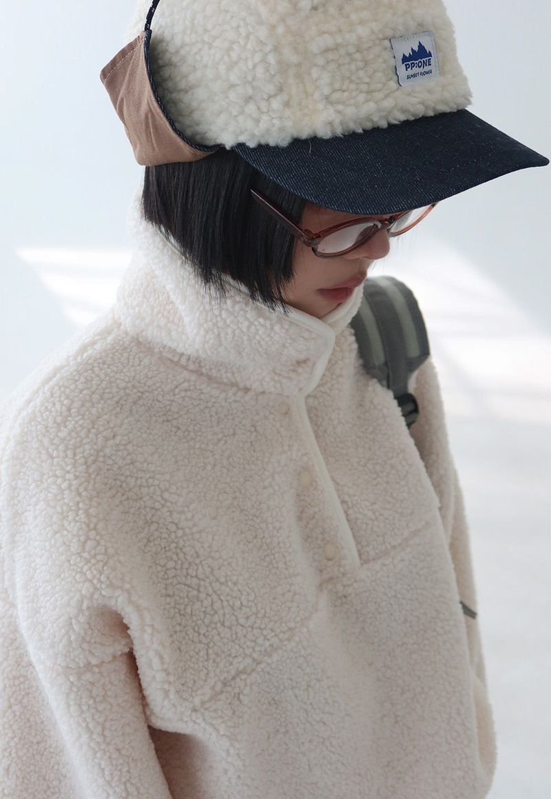 woolen fleece soft two-piece set