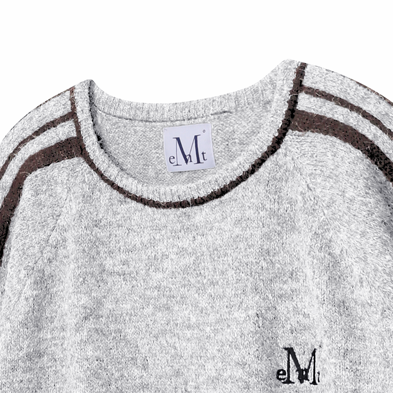 HERNE TRACK LINE LOOSE-FIT KNIT UNISEX (3Color)