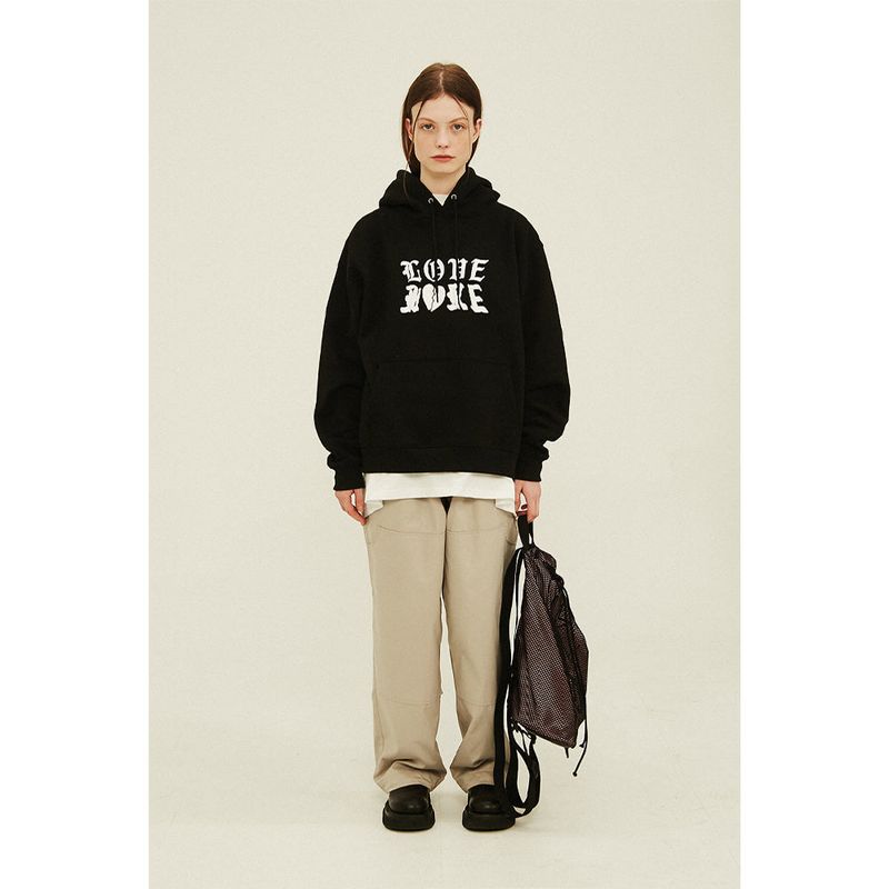 APIECEOFCAKE（ピースオブケイク）の「Love & Fake Hoodie_Black（Tops）」