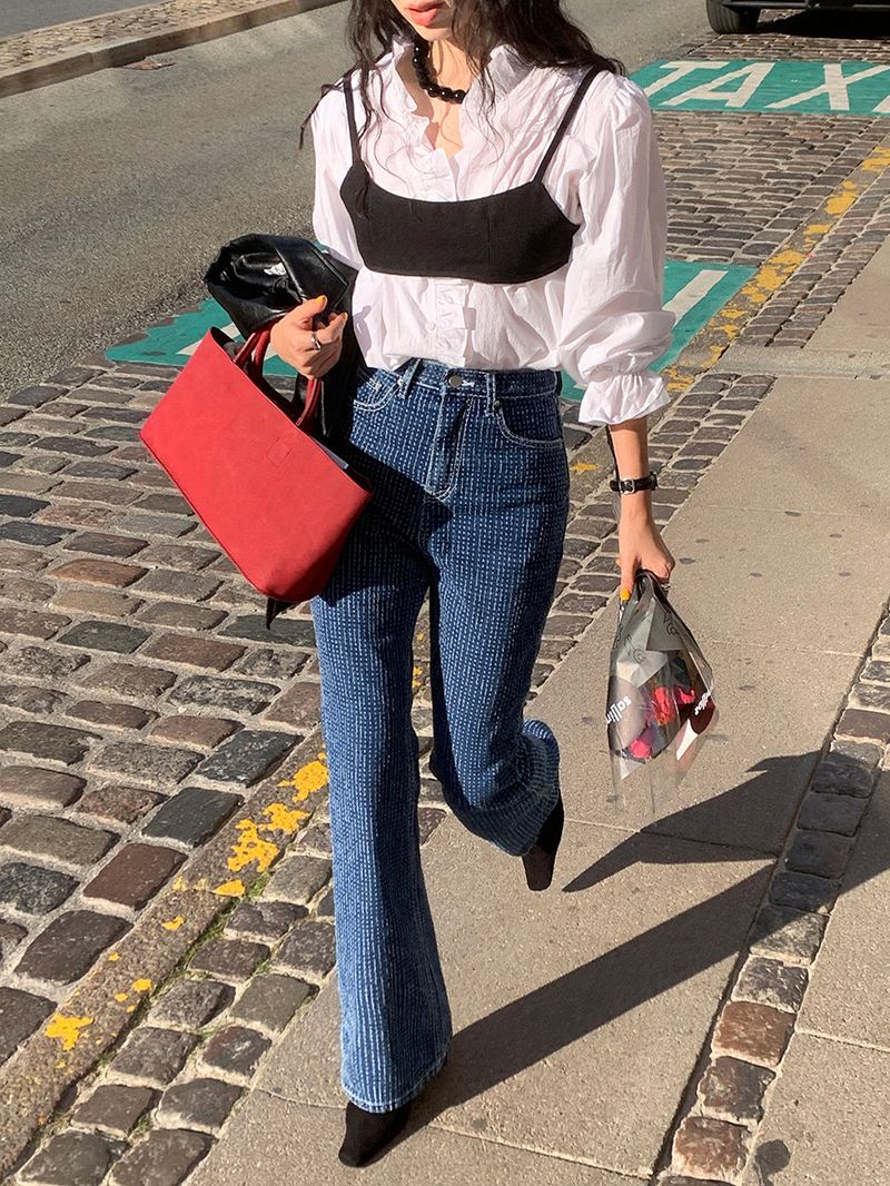 [MADE] Pharrell Punching Long Bootcut Denim