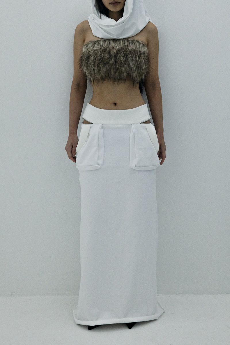 [MADE] Twisted Sring Maxi Skirt 002