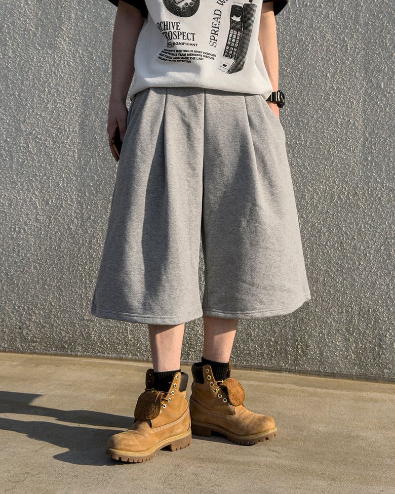 JIIGEUM（ジグム）の「バントヘビースウェットフォアタックバミューダパンツ（パンツ）」