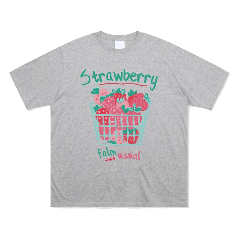ストロベリーバケットTシャツ - 5COLOR