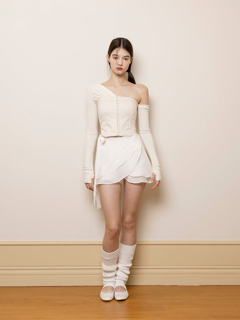 Monica top (Beige)