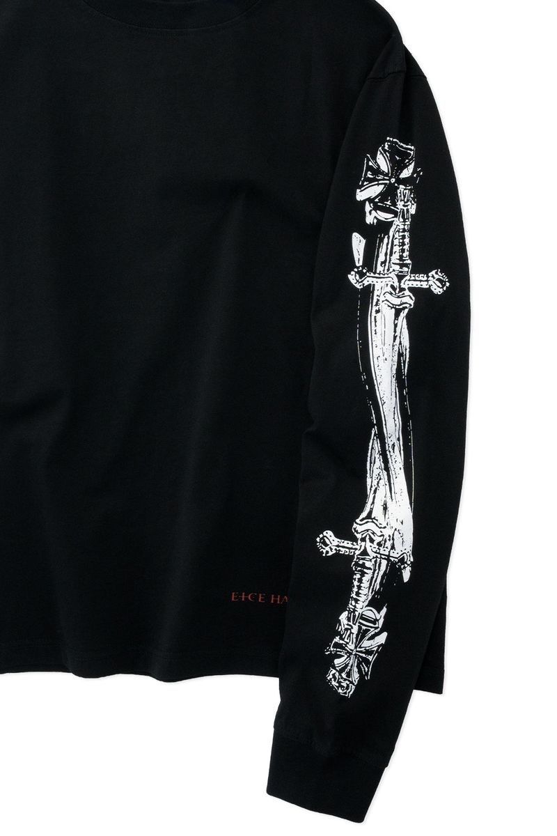 CROSS SWORD L/S TEE (BLACK)