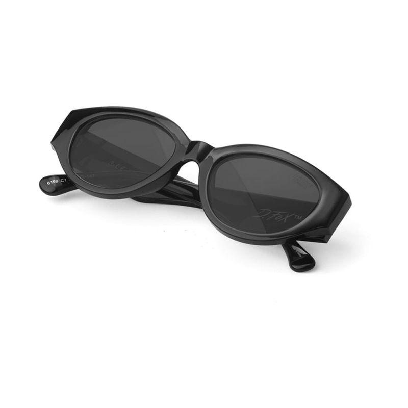 D.fox Original Glossy Black/ Black Lens