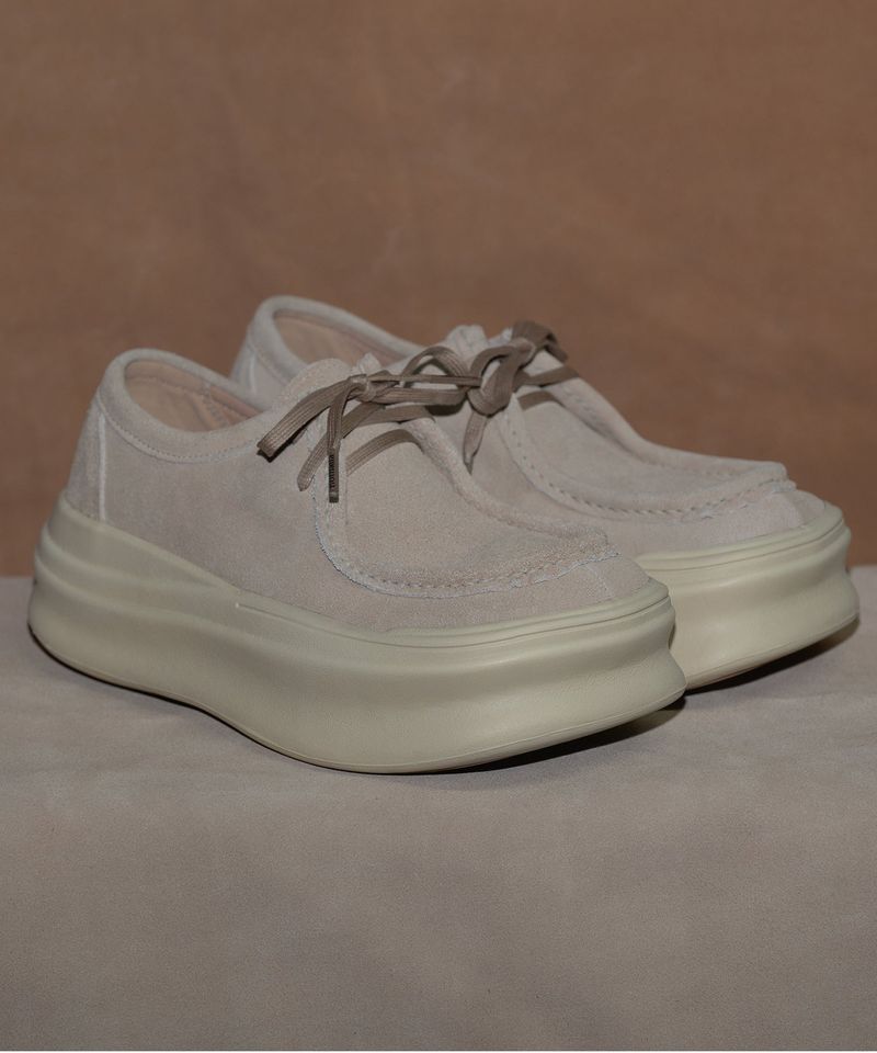 nomatta（ノマッタ）の「PATH オーバーソールワラビー (Beige)（シューズ）」