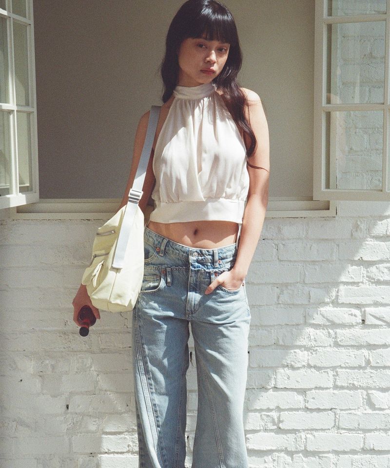 Pebble Hobo Bag - Butter Yellow