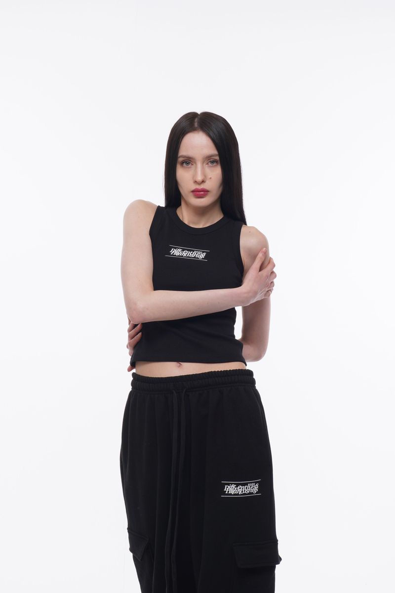 STACK LOGO STRING LOGO WIDE PANTS
