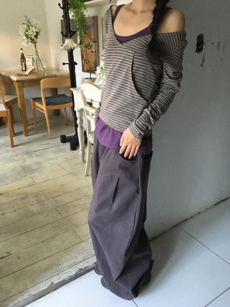 Line Wide Pants