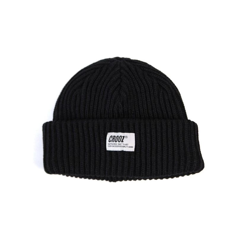 Crooz（クルーズ）の「NEUE IDENTITY | CROOZ WOVEN BEANIE BLACK（Hats）」