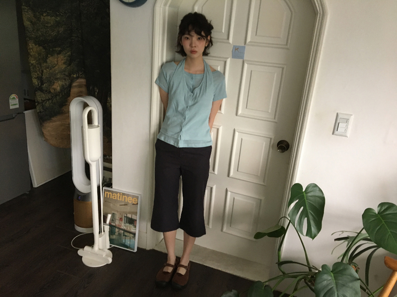 Linear Capri Pants (2color)