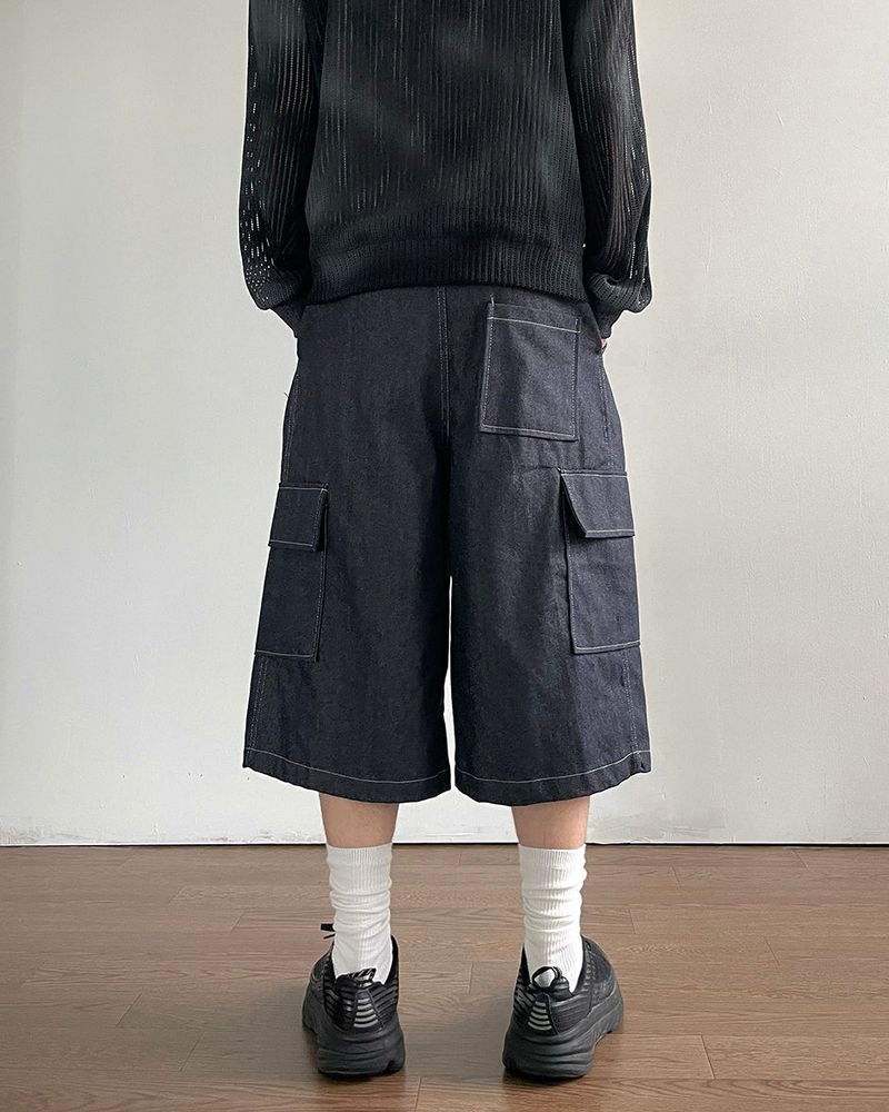 Diki Bermuda Denim Pants