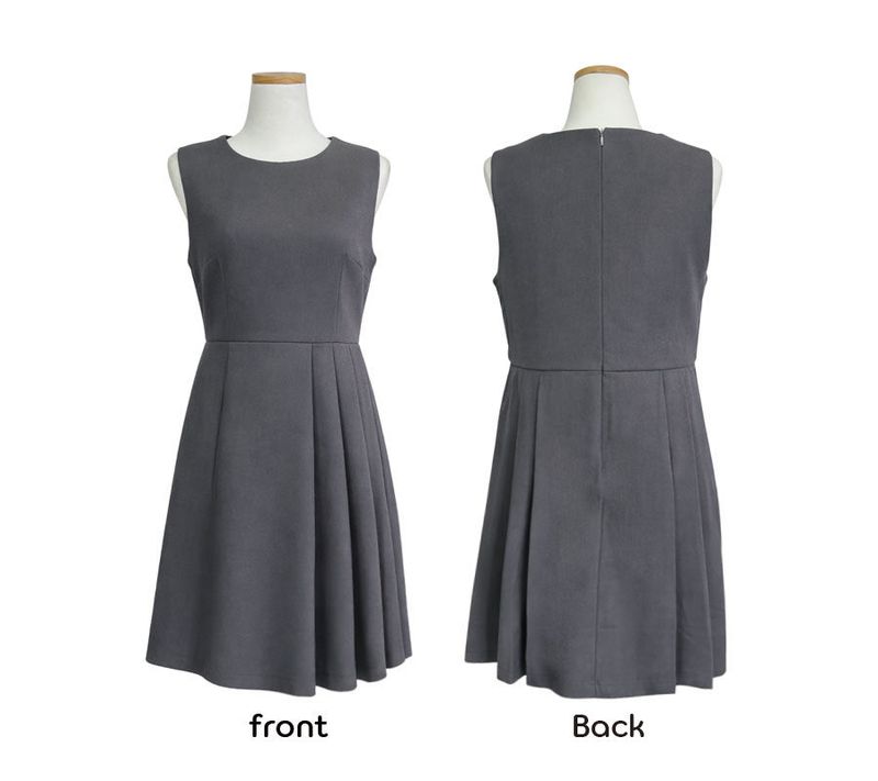 Layered Pleated Dress