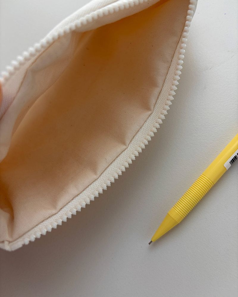 Wide stripe tool pouch - yellow