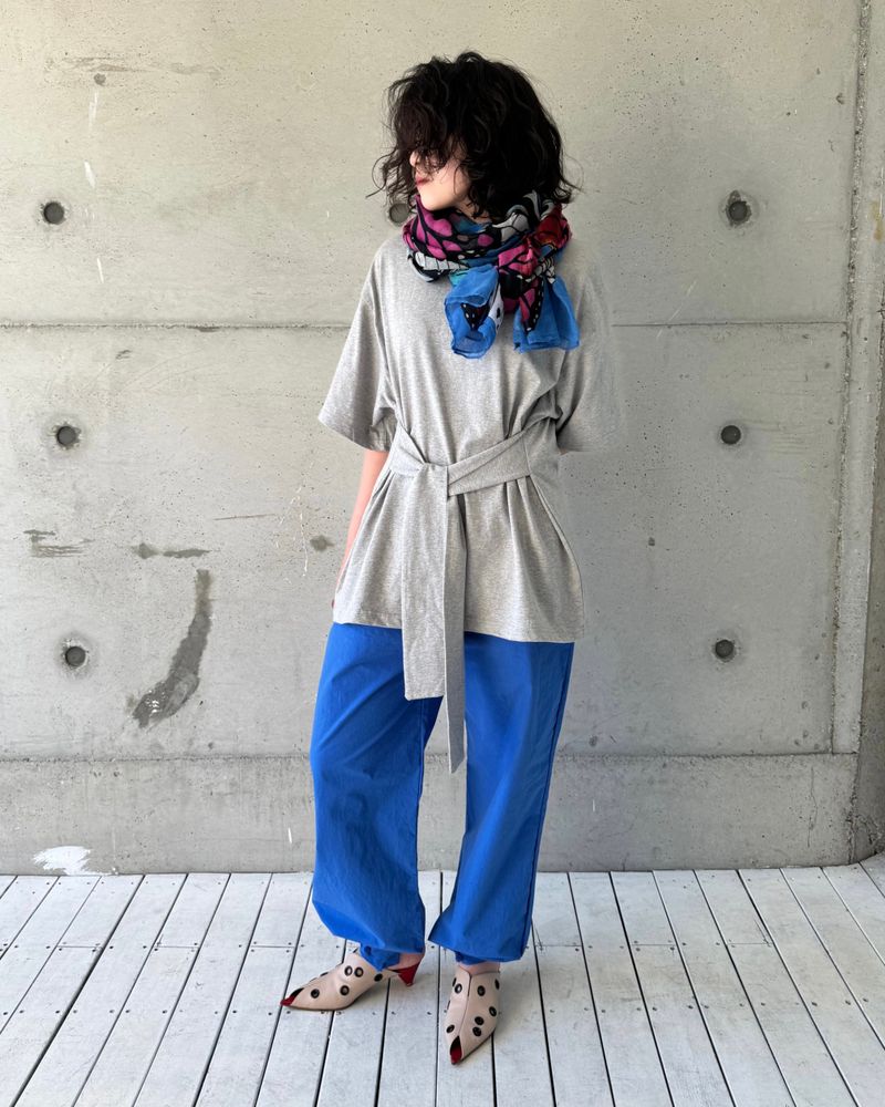 Color Button Pants