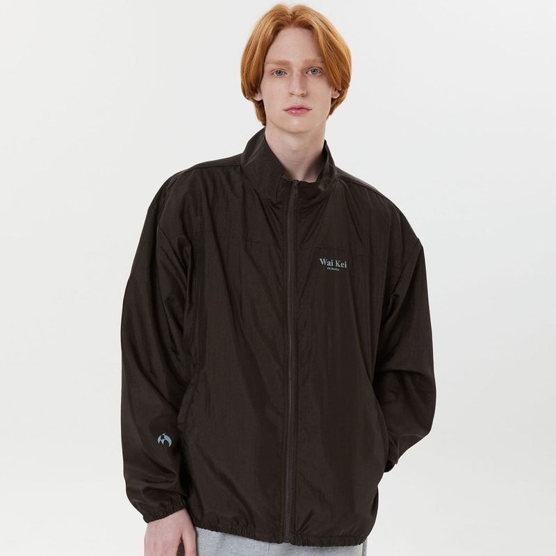 Nylon track jacket