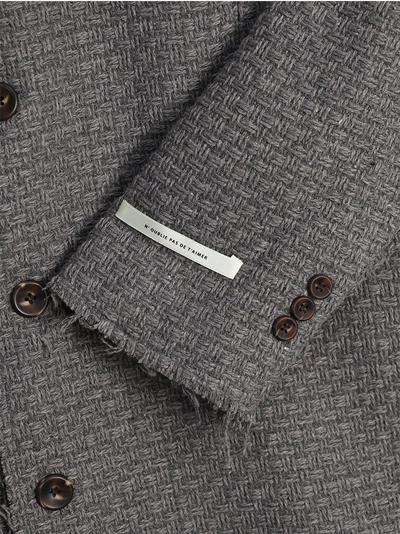[F/W] Tweed cutting wool coat(2color)