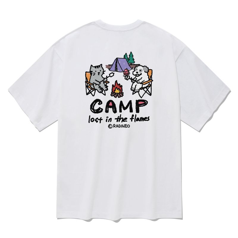 RADINEO（ラディネオ）の「キャンプ Tシャツ（トップス）」