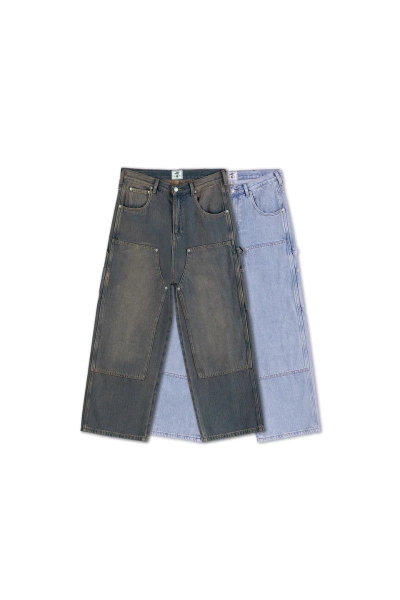 IDLT Basicsの「Washed Flare Work Jeans（Pants）」