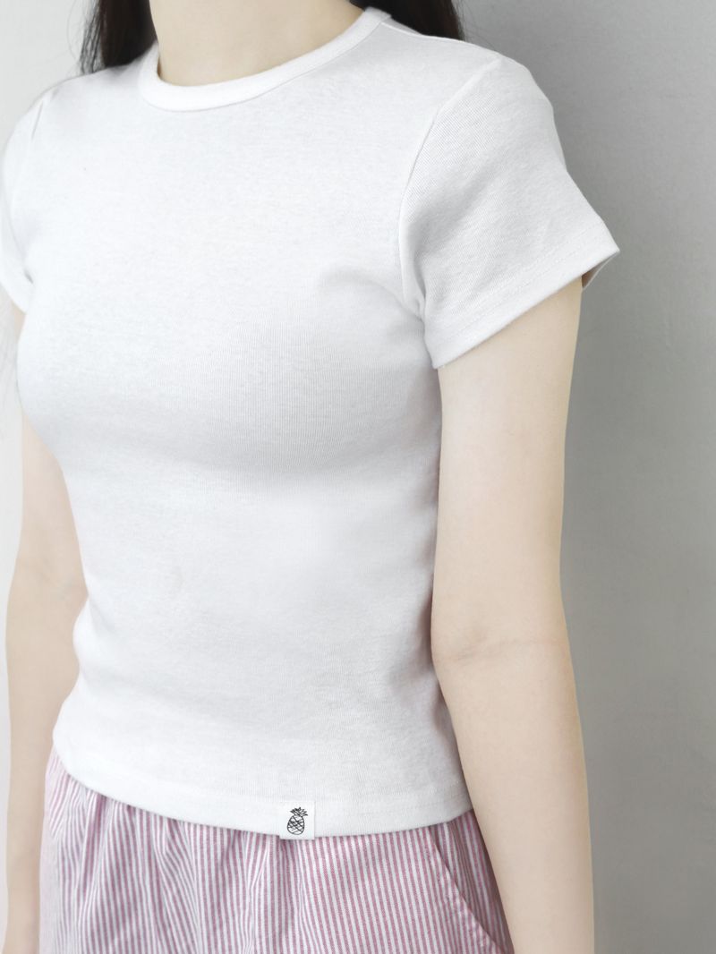 P ESSENTIAL FITTED TEE (4 COLORS)