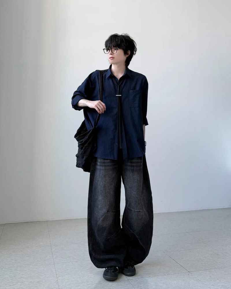 Newlan Stripe Over Shirt