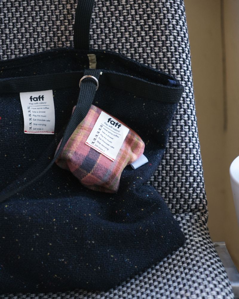 faff Pouch mini House Pink