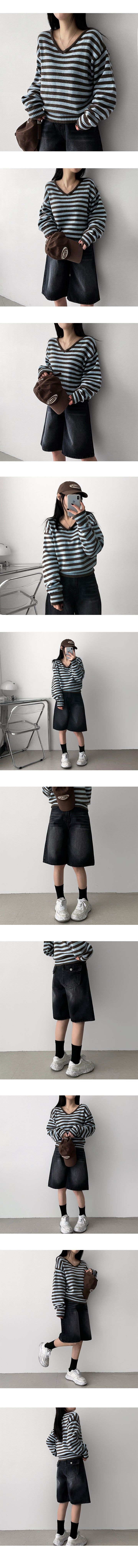 Arkle Stripe V-knit