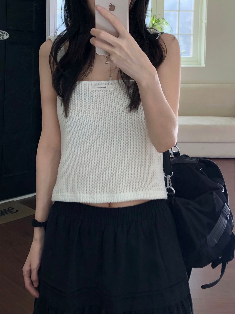 Ripple Knit Sleeveless (3 colors)